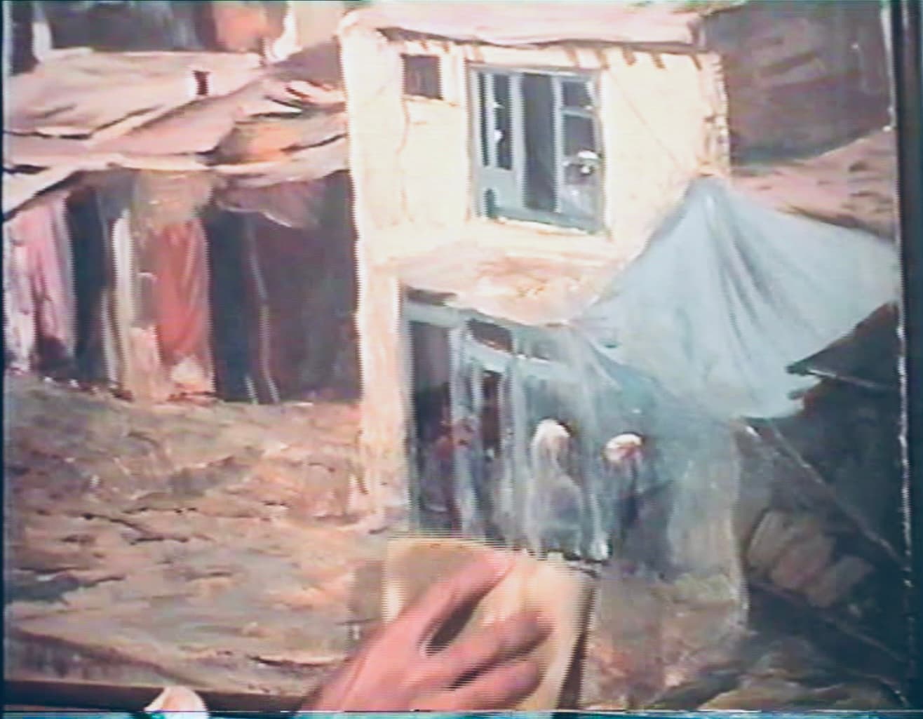 Concealed state of the painting